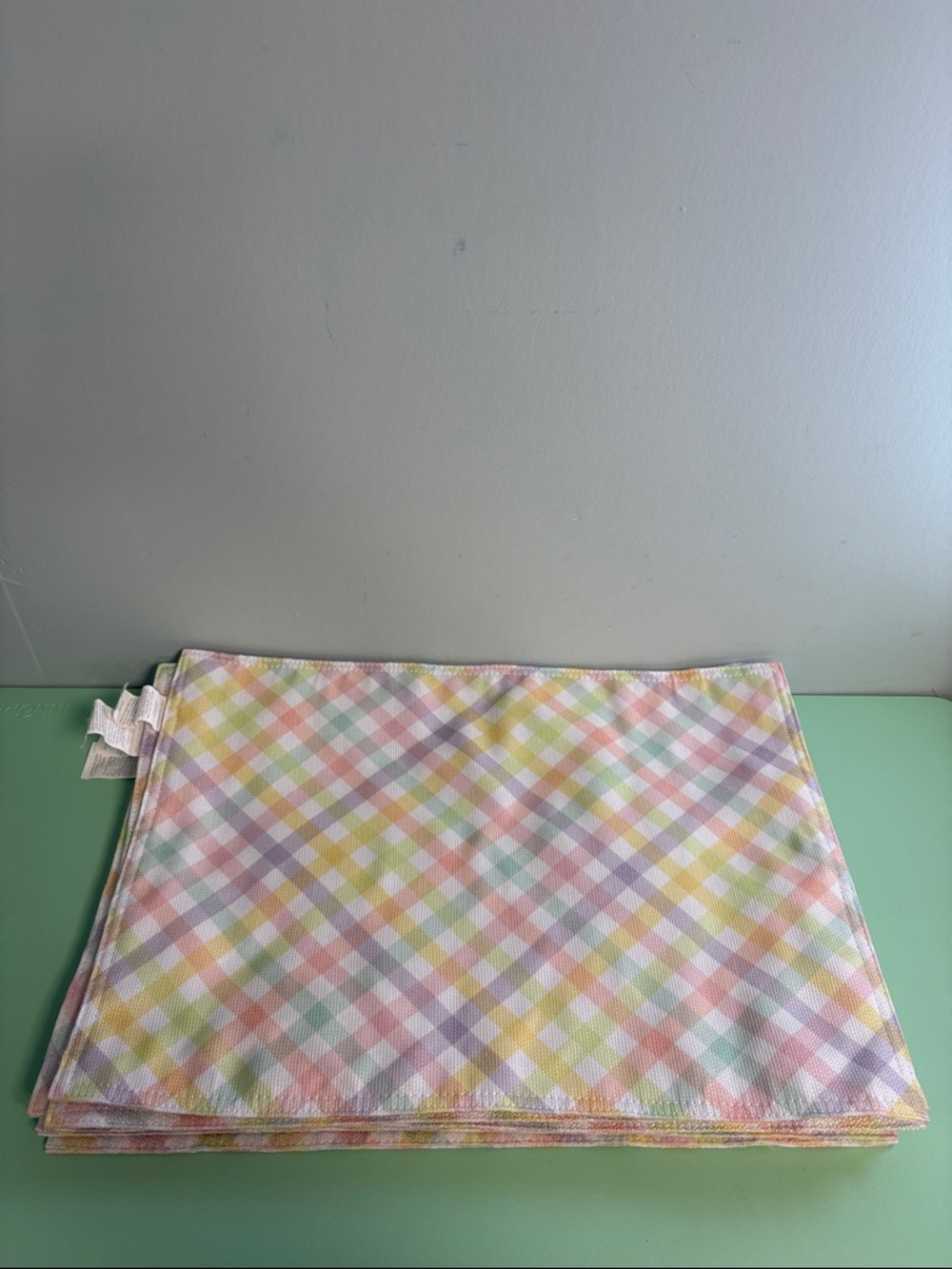 Town and Country Living Spring Placemats Set of 8, Easter Placemats, Home Decor